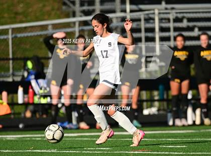 Thumbnail 2 in Staples @ Amity Regional (CIAC Class LL Qtr Final) photogallery.