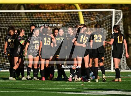 Thumbnail 3 in Staples @ Amity Regional (CIAC Class LL Qtr Final) photogallery.