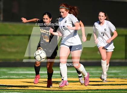 Thumbnail 2 in Staples @ Amity Regional (CIAC Class LL Qtr Final) photogallery.
