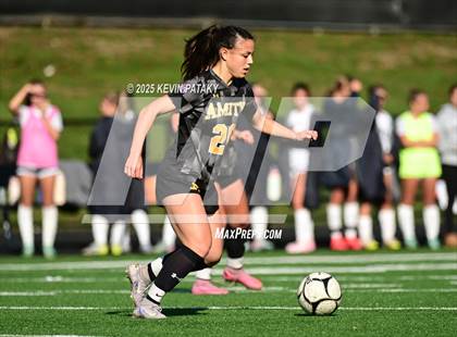 Thumbnail 1 in Staples @ Amity Regional (CIAC Class LL Qtr Final) photogallery.