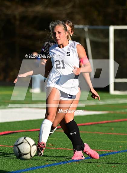 Thumbnail 2 in Staples @ Amity Regional (CIAC Class LL Qtr Final) photogallery.