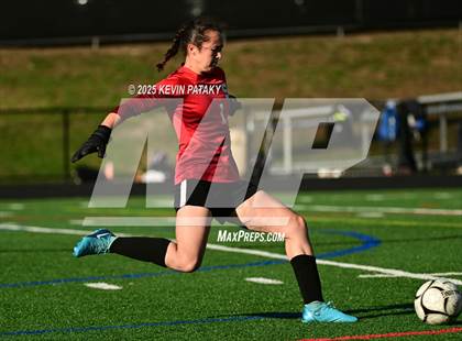 Thumbnail 2 in Staples @ Amity Regional (CIAC Class LL Qtr Final) photogallery.