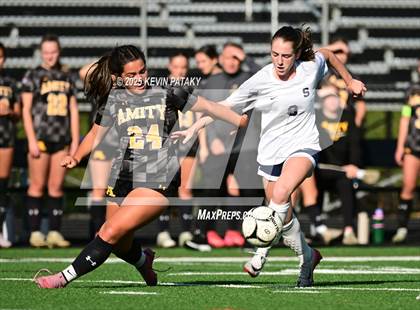 Thumbnail 3 in Staples @ Amity Regional (CIAC Class LL Qtr Final) photogallery.