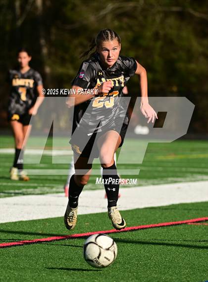 Thumbnail 2 in Staples @ Amity Regional (CIAC Class LL Qtr Final) photogallery.