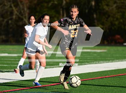 Thumbnail 1 in Staples @ Amity Regional (CIAC Class LL Qtr Final) photogallery.