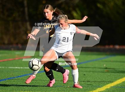 Thumbnail 2 in Staples @ Amity Regional (CIAC Class LL Qtr Final) photogallery.