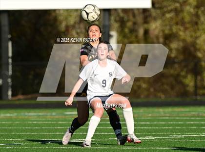 Thumbnail 3 in Staples @ Amity Regional (CIAC Class LL Qtr Final) photogallery.