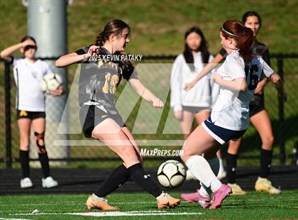 Thumbnail 2 in Staples @ Amity Regional (CIAC Class LL Qtr Final) photogallery.