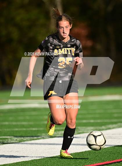Thumbnail 2 in Staples @ Amity Regional (CIAC Class LL Qtr Final) photogallery.