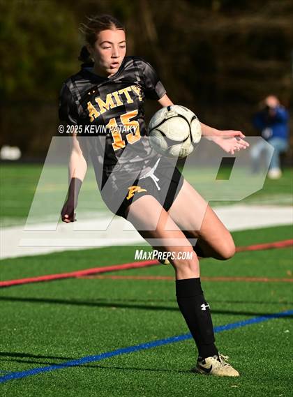 Thumbnail 2 in Staples @ Amity Regional (CIAC Class LL Qtr Final) photogallery.