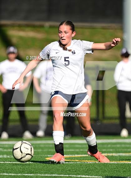 Thumbnail 3 in Staples @ Amity Regional (CIAC Class LL Qtr Final) photogallery.