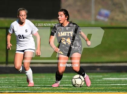 Thumbnail 1 in Staples @ Amity Regional (CIAC Class LL Qtr Final) photogallery.