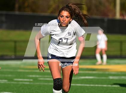 Thumbnail 1 in Staples @ Amity Regional (CIAC Class LL Qtr Final) photogallery.