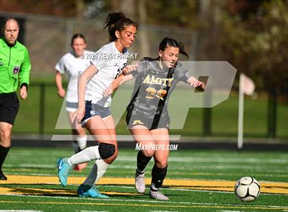 Thumbnail 2 in Staples @ Amity Regional (CIAC Class LL Qtr Final) photogallery.