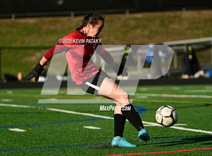 Thumbnail 1 in Staples @ Amity Regional (CIAC Class LL Qtr Final) photogallery.