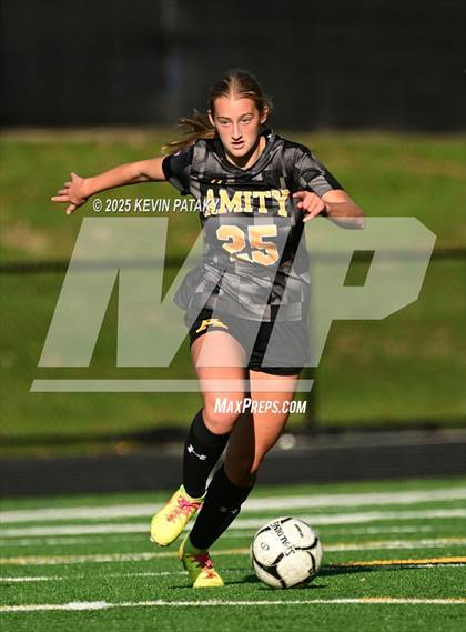 Thumbnail 3 in Staples @ Amity Regional (CIAC Class LL Qtr Final) photogallery.