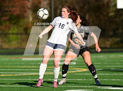 Thumbnail 1 in Staples @ Amity Regional (CIAC Class LL Qtr Final) photogallery.