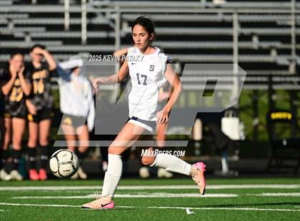 Thumbnail 1 in Staples @ Amity Regional (CIAC Class LL Qtr Final) photogallery.