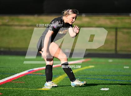 Thumbnail 3 in Staples @ Amity Regional (CIAC Class LL Qtr Final) photogallery.