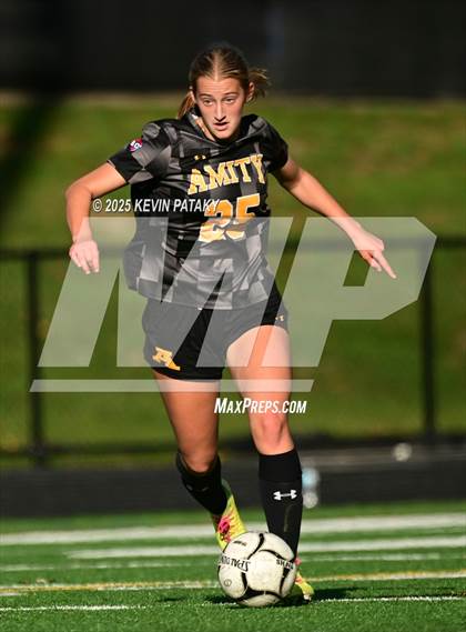 Thumbnail 1 in Staples @ Amity Regional (CIAC Class LL Qtr Final) photogallery.