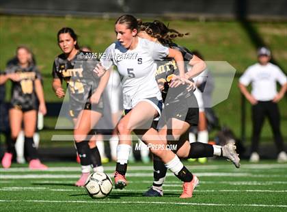 Thumbnail 1 in Staples @ Amity Regional (CIAC Class LL Qtr Final) photogallery.