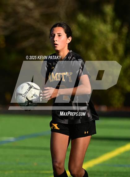 Thumbnail 2 in Staples @ Amity Regional (CIAC Class LL Qtr Final) photogallery.