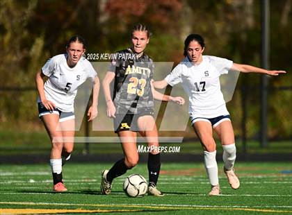 Thumbnail 3 in Staples @ Amity Regional (CIAC Class LL Qtr Final) photogallery.