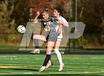 Thumbnail 1 in Staples @ Amity Regional (CIAC Class LL Qtr Final) photogallery.