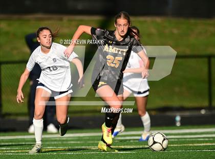 Thumbnail 1 in Staples @ Amity Regional (CIAC Class LL Qtr Final) photogallery.