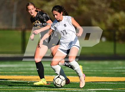 Thumbnail 2 in Staples @ Amity Regional (CIAC Class LL Qtr Final) photogallery.