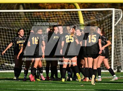 Thumbnail 3 in Staples @ Amity Regional (CIAC Class LL Qtr Final) photogallery.