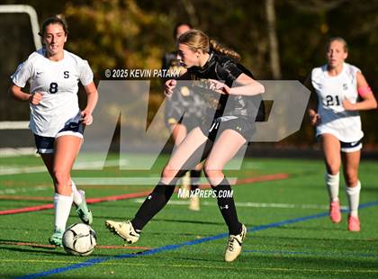 Thumbnail 1 in Staples @ Amity Regional (CIAC Class LL Qtr Final) photogallery.
