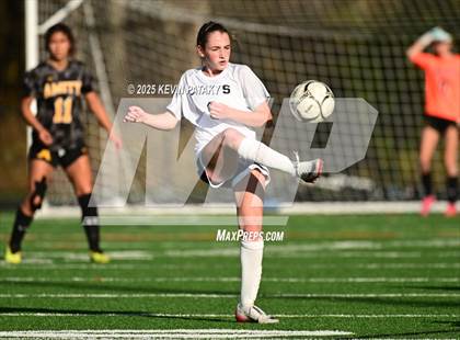 Thumbnail 3 in Staples @ Amity Regional (CIAC Class LL Qtr Final) photogallery.