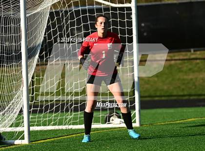 Thumbnail 3 in Staples @ Amity Regional (CIAC Class LL Qtr Final) photogallery.