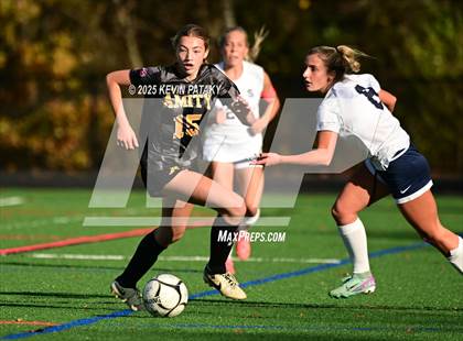 Thumbnail 1 in Staples @ Amity Regional (CIAC Class LL Qtr Final) photogallery.