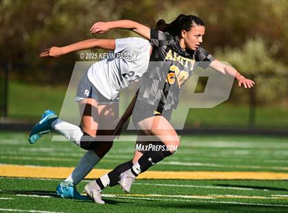 Thumbnail 2 in Staples @ Amity Regional (CIAC Class LL Qtr Final) photogallery.