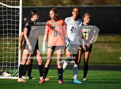 Thumbnail 3 in Staples @ Amity Regional (CIAC Class LL Qtr Final) photogallery.
