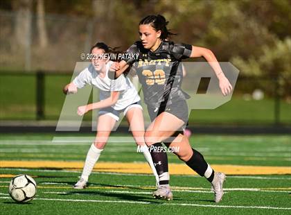 Thumbnail 2 in Staples @ Amity Regional (CIAC Class LL Qtr Final) photogallery.