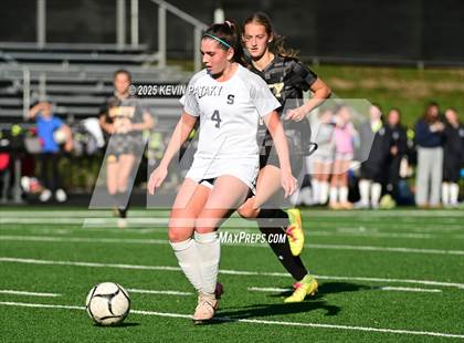 Thumbnail 1 in Staples @ Amity Regional (CIAC Class LL Qtr Final) photogallery.