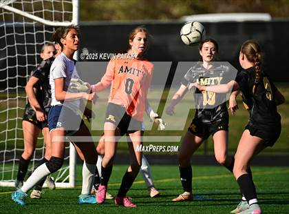 Thumbnail 2 in Staples @ Amity Regional (CIAC Class LL Qtr Final) photogallery.