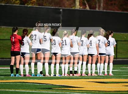 Thumbnail 3 in Staples @ Amity Regional (CIAC Class LL Qtr Final) photogallery.
