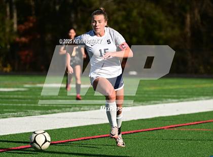 Thumbnail 1 in Staples @ Amity Regional (CIAC Class LL Qtr Final) photogallery.