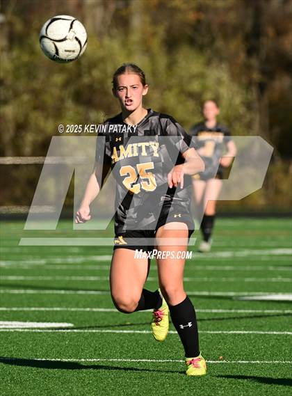 Thumbnail 3 in Staples @ Amity Regional (CIAC Class LL Qtr Final) photogallery.