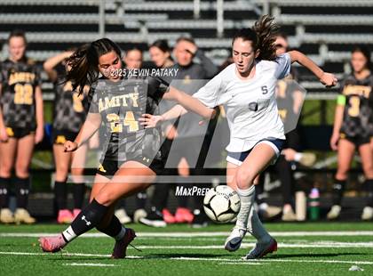 Thumbnail 2 in Staples @ Amity Regional (CIAC Class LL Qtr Final) photogallery.