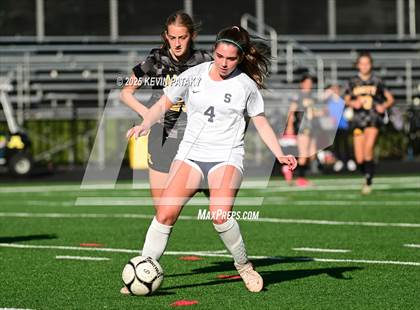 Thumbnail 2 in Staples @ Amity Regional (CIAC Class LL Qtr Final) photogallery.