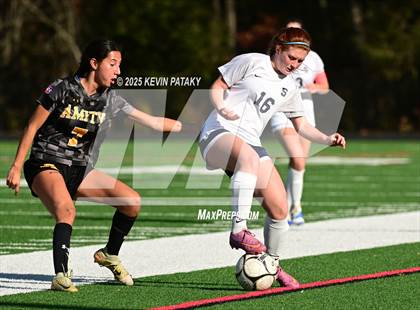 Thumbnail 1 in Staples @ Amity Regional (CIAC Class LL Qtr Final) photogallery.