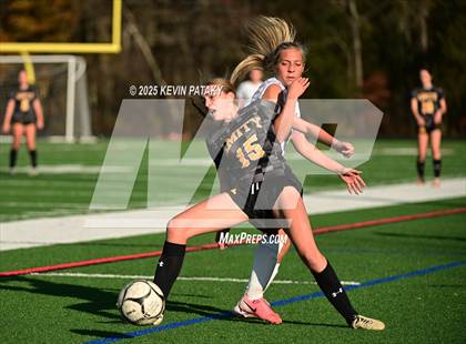 Thumbnail 1 in Staples @ Amity Regional (CIAC Class LL Qtr Final) photogallery.