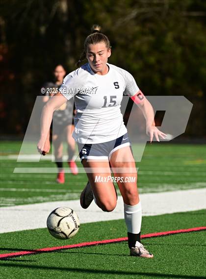 Thumbnail 3 in Staples @ Amity Regional (CIAC Class LL Qtr Final) photogallery.