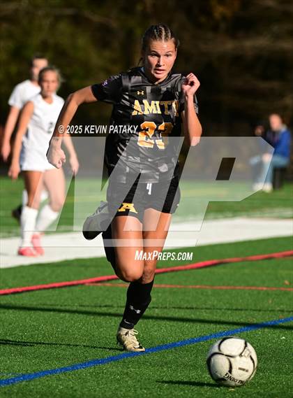 Thumbnail 2 in Staples @ Amity Regional (CIAC Class LL Qtr Final) photogallery.