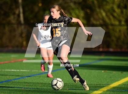 Thumbnail 3 in Staples @ Amity Regional (CIAC Class LL Qtr Final) photogallery.